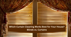 Which Curtain Cleaning Works Best for Your House? Blinds vs. Curtains